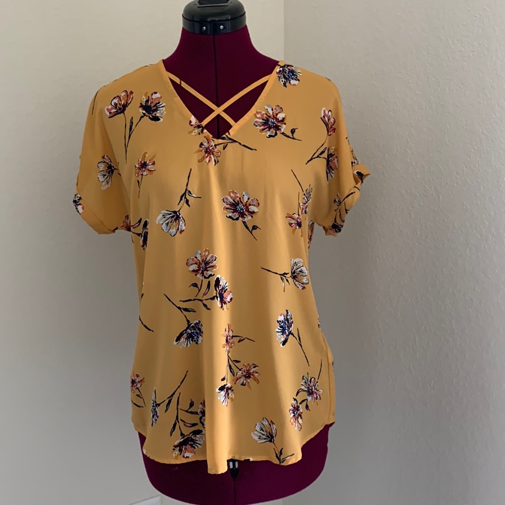 Maurices Floral Blouse